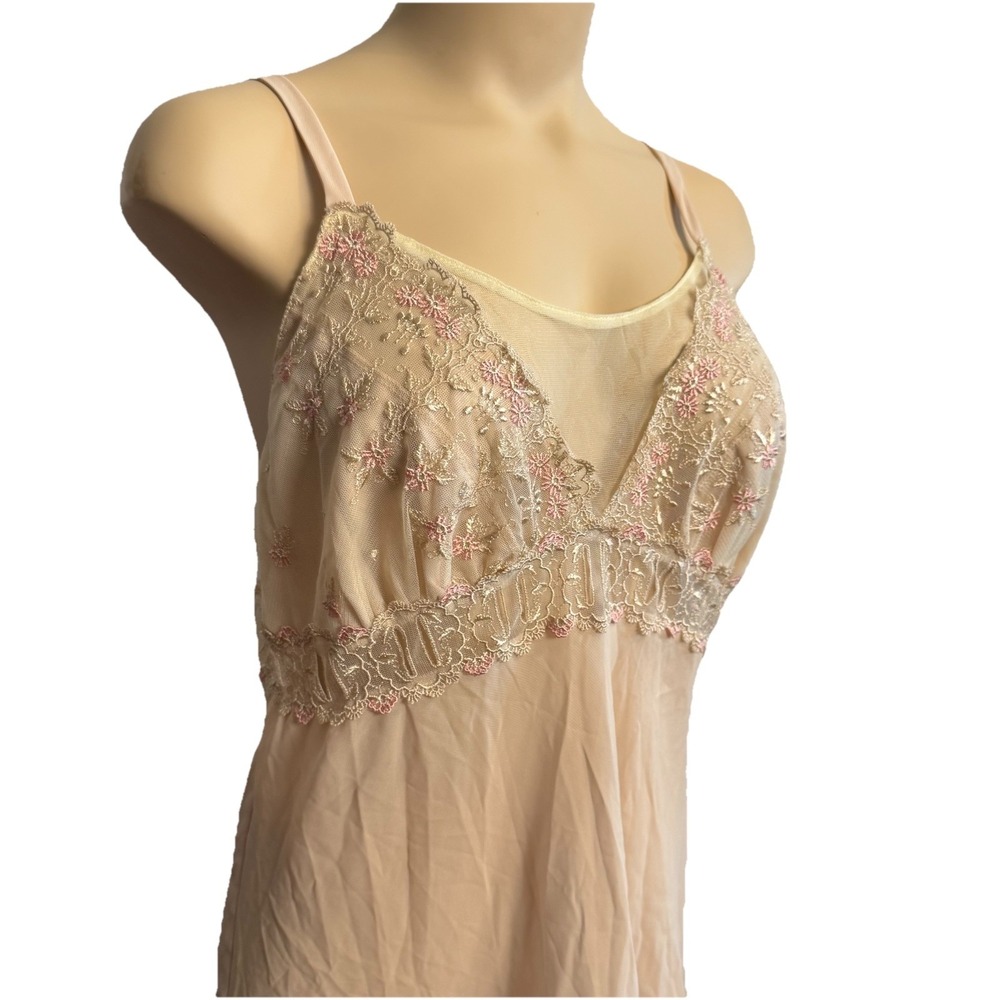 Cinema Etoile Large Babydoll Slip Dress Ivory Lace‎ Lingerie Y2K Fairy Romantic
